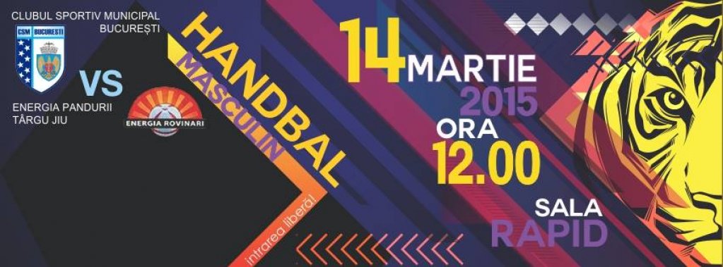 CSM Bucuresti - Energia Pandurii Targu Jiu