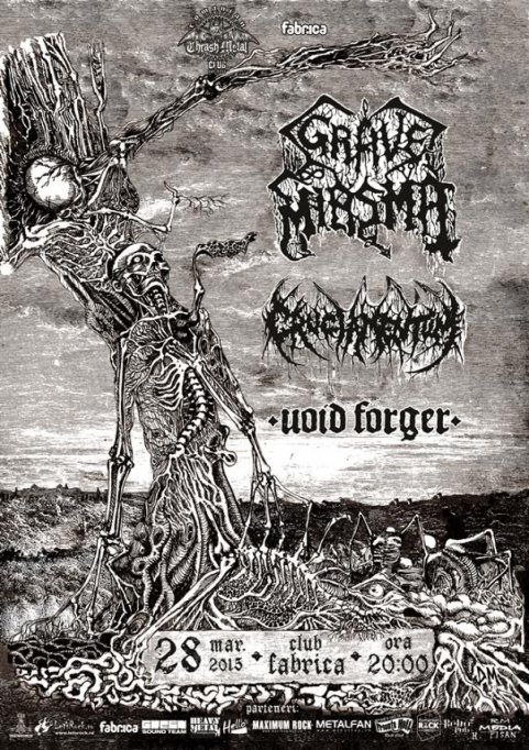 Grave Miasma / Cruciamentum @ Club Fabrica