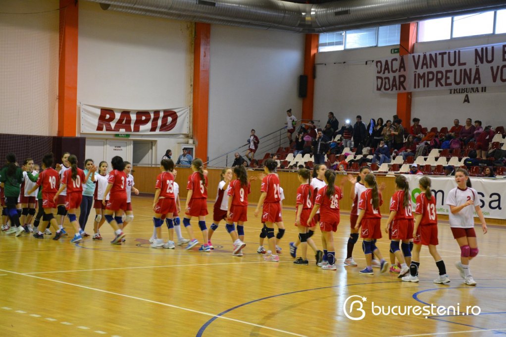 Rapid Bucuresti 17-16 CSM Bucuresti - minihandbal