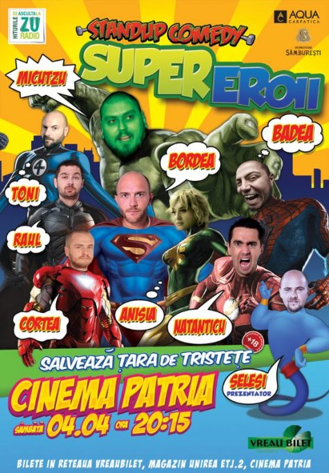 Stand-up comedy - Supereroii