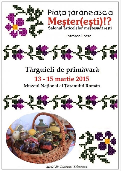 Târguieli de primăvară