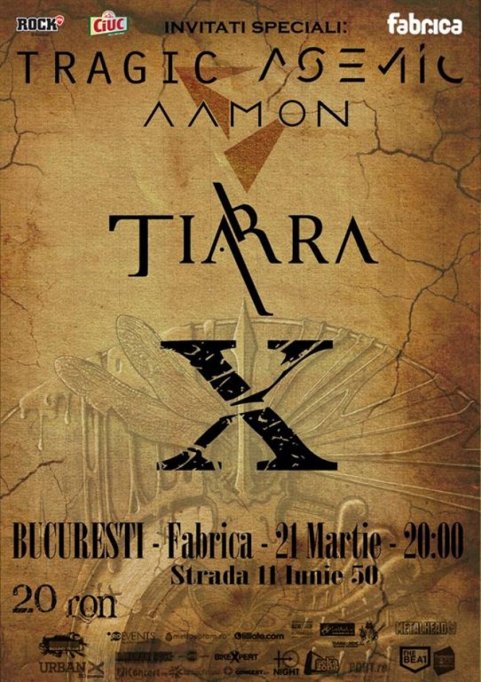 Tiarra lanseaza albumul "X" @ Club Fabrica