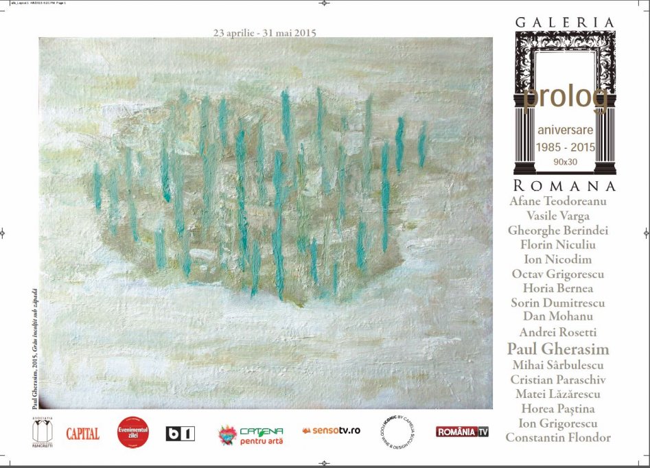 Expozitie de pictura : 90x30 Prolog