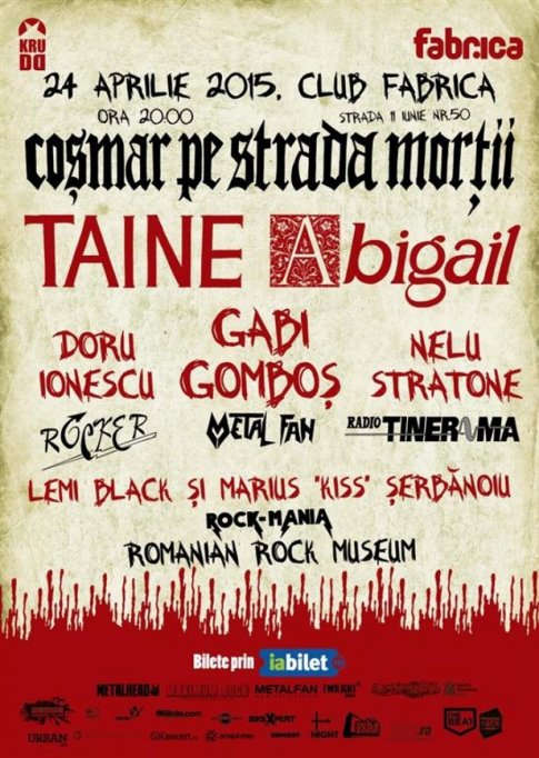 COŞMAR PE STRADA MORŢII @ Club Fabrica