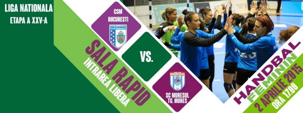 CSM Bucuresti - Muresul Tg. Mures