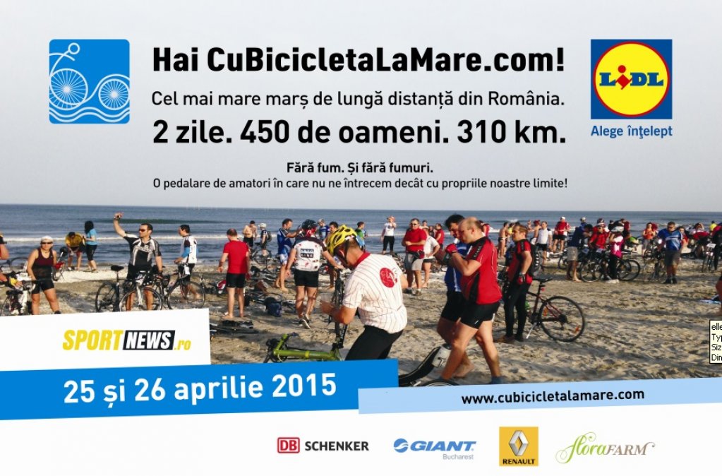 Weekend-ul acesta se merge "Cu bicicleta la mare!"