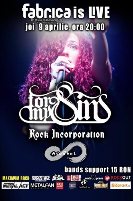 Fabrica is LIVE - For My Sins // Rock Incorporation // Arashai