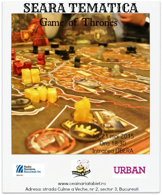 Seara Tematica – Game of Thrones