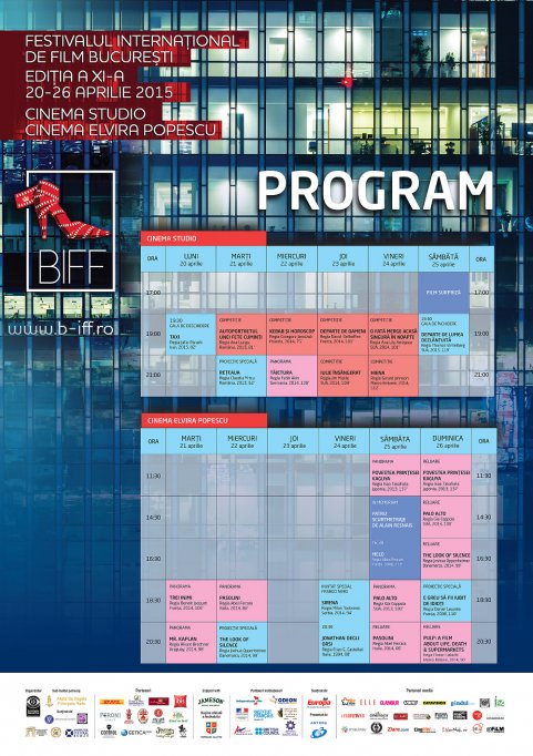 Juriul si programul complet al Bucharest IFF