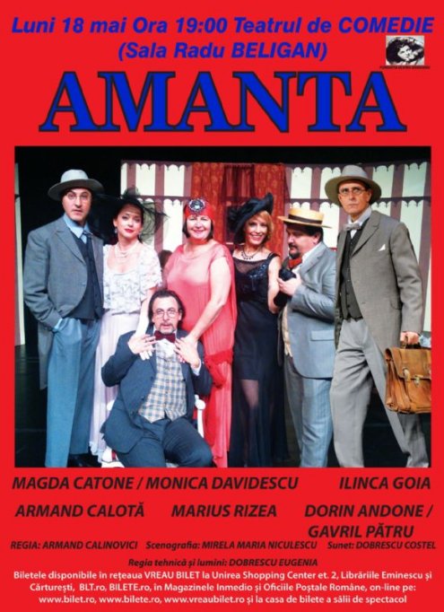 111 ani de la nașterea Elvirei Godeanu și o comedie de succes: Amanta!!!