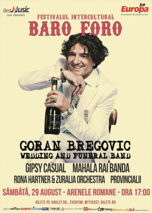Goran Bregovic la Bucuresti: ultima saptamana de bilete ieftine
