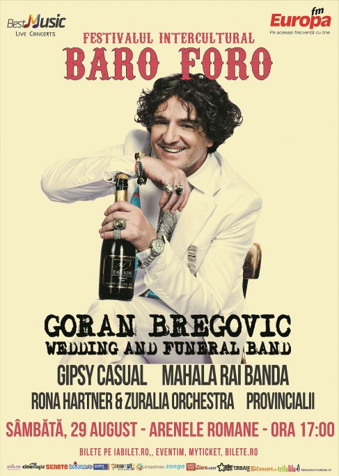 Goran Bregovic la Bucuresti: Afla invitatii speciali ai artistului !