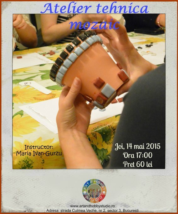 Atelier tehnica mozaic