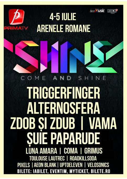 Festivalul SHINE 2015: Ultima saptamana de presale!