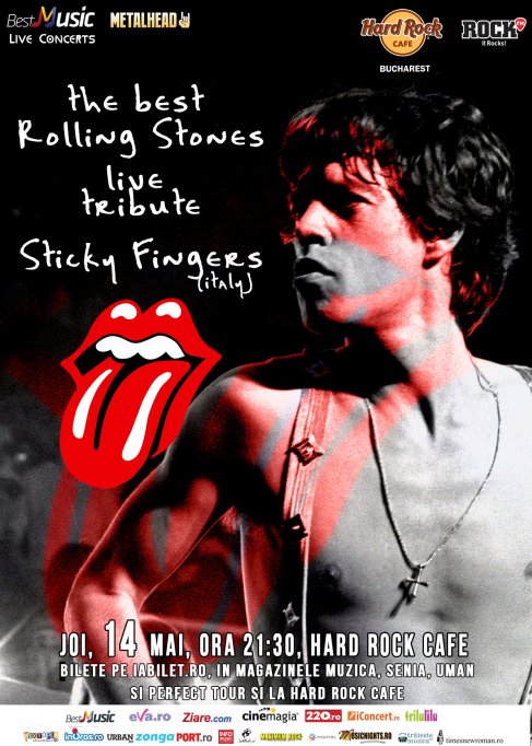 Best Rolling Stones Live Tribute cu Sticky Fingers din Italia
