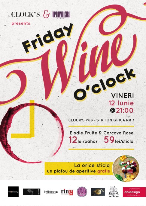 Friday it's Wine O' Clock