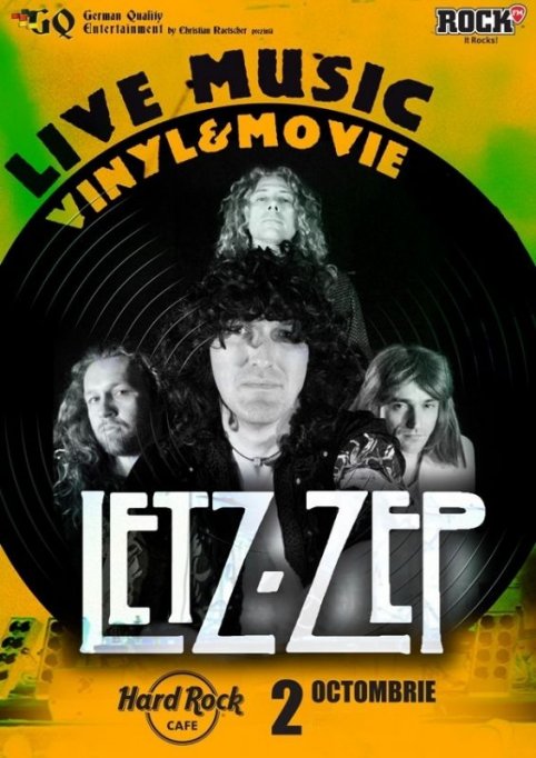 Letz Zep - Tribut Led Zeppelin - Live Music,Vinyl & Movie