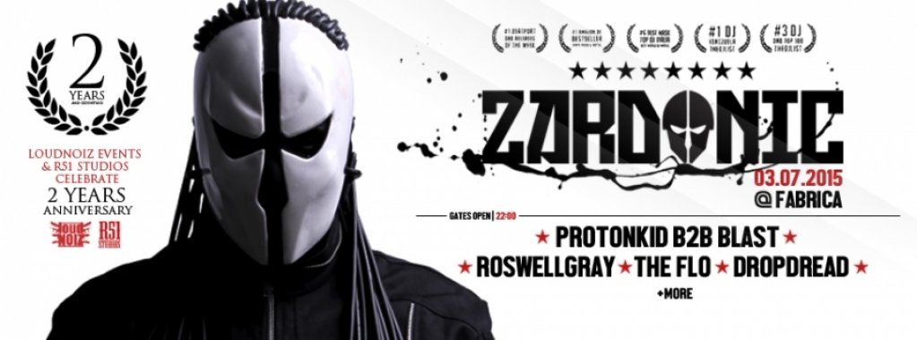 Zardonic @ 2 Years and Counting || 2 Years of LoudNoiz Events & R51 Studios @ Club Fabrica