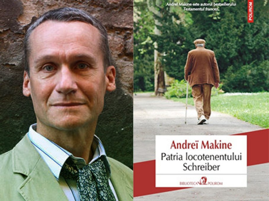 Un nou roman de Andrei Makine, la Polirom: Patria locotenentului Schreiber