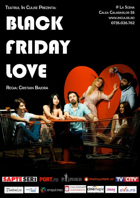 Black Friday Love – o mostră de Broadway în centrul Bucureștiului
