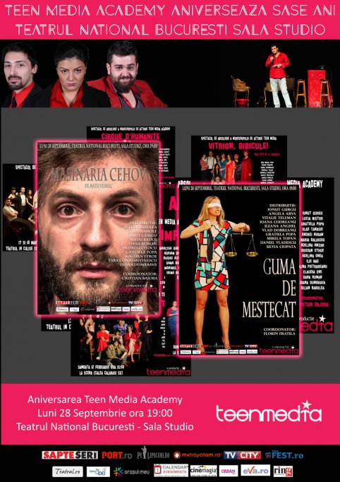 Aniversarea TeenMedia ACADEMY după șase ani de cursuri de actorie