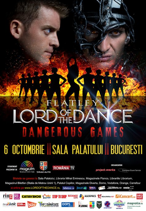 Creatorul LORD OF THE DANCE, MICHAEL FLATLEY si-a pus amprenta pe Wembley Arena!
