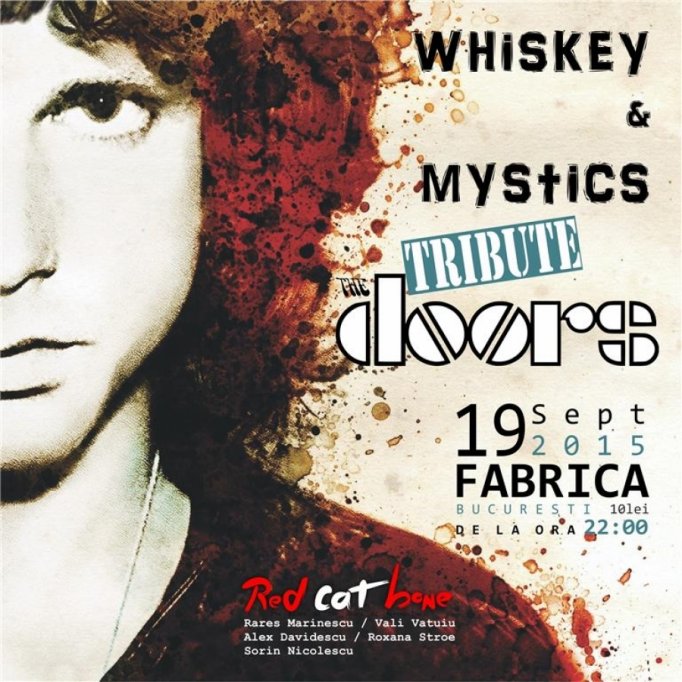 WHISKEY &amp; MYSTICS - Tribute THE DOORS live @ Club Fabrica - performed by red cat bone