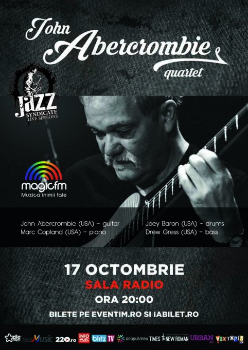 Concert JOHN ABERCROMBIE Quartet la Sala Radio