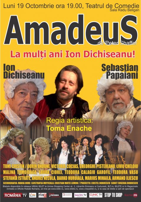 Piesa de teatru "AMADEUS"
