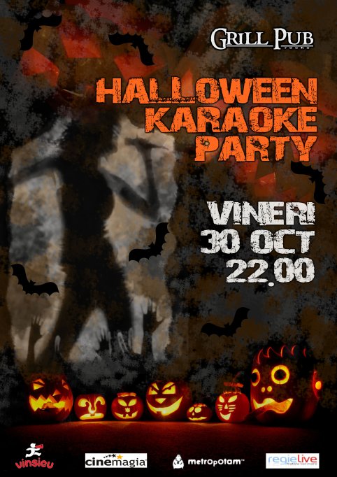 Halloween karaoke party
