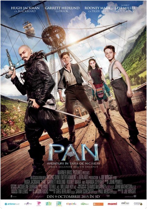 Pan: Aventuri in Tara de Nicaieri 2D