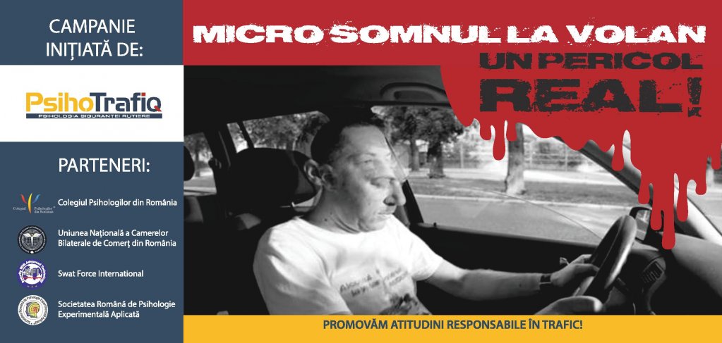 Campania nationala "(Micro)Somnul la volan - un pericol real!" ajunge in Bucuresti