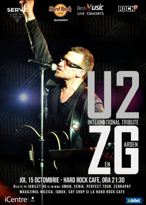 Zen Garden - Tribut U2 @ Hard Rock Cafe