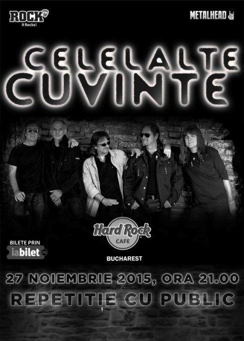 Celelalte Cuvinte in repetitie cu public la Hard Rock Cafe