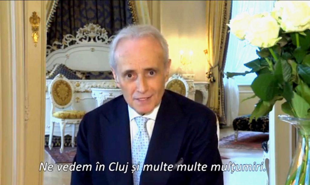 JOSE CARRERAS le-a transmis clujenilor un mesaj!