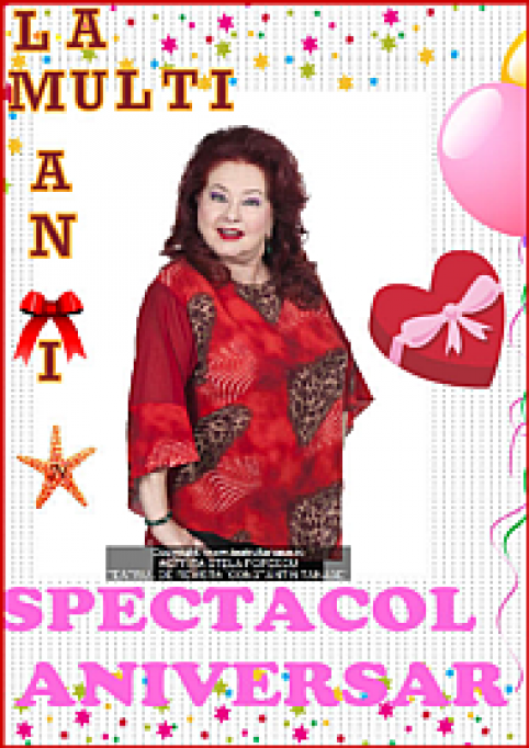 Spectacol Omagial Stela Popescu