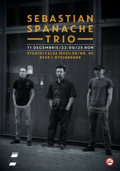 Concert Sebastian Spanache Trio