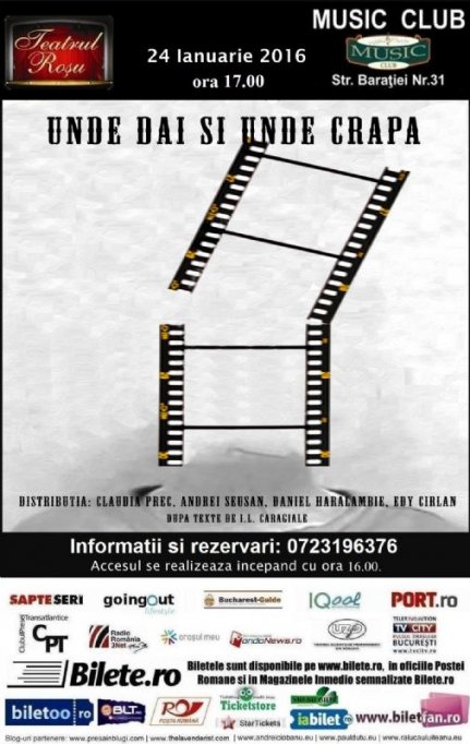 Comedia „Unde dai și unde crapă”
