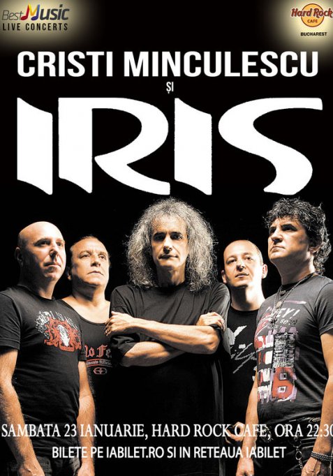 8 Ani de hard Rock Cafe cu Iris
