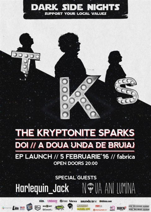 The Kryptonite Sparks II Lansare de EP @ Club Fabrica