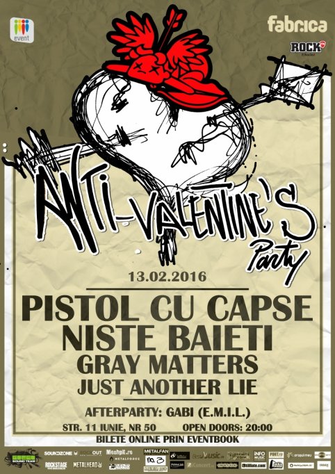 Anti Valentine`s Party @ Club Fabrica