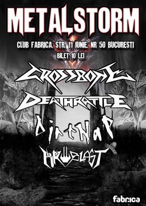 Concert Crossbone & Deathrattle - Club Fabrica