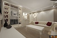 Design interior apartament clasic cu 2 camere