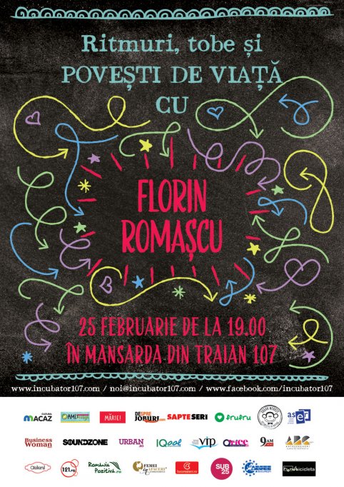 Ritmuri, tobe și povești de viață cu Florin Romașcu
