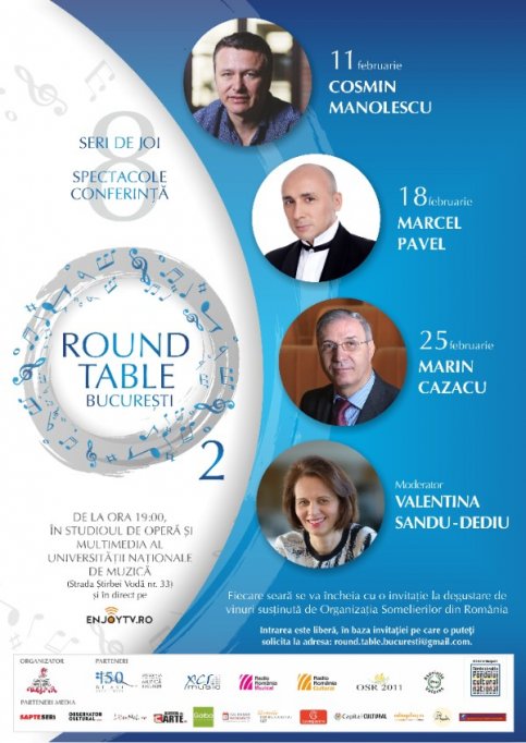 Coregraful Cosmin Manolescu va deschide cel de-al doilea sezon Round Table București