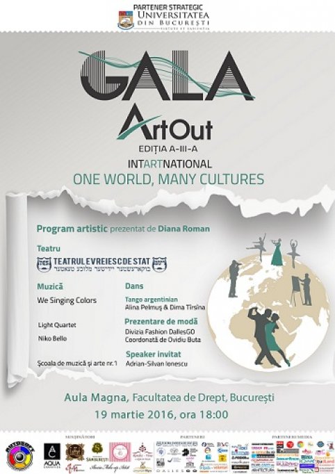 Gala Art Out 2016 - One world, many cultures