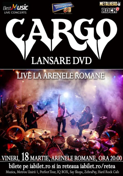 Cargo a lansat un videoclip extras de pe DVD-ul 'Live la Arenele Romane'