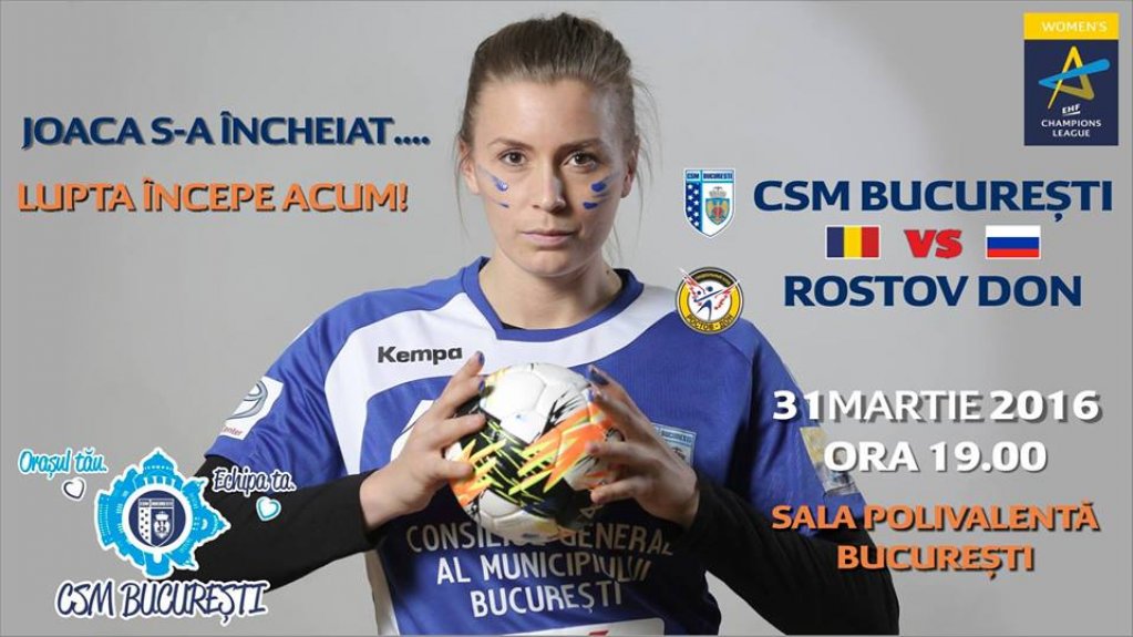CSM Bucuresti - Rostov Don