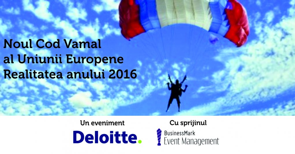 Conferinta cu tema “Noul Cod Vamal al Uniunii Europene. Realitatea anului 2016”