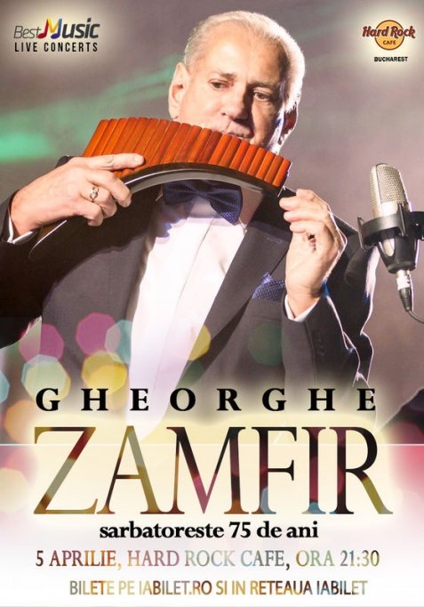 Concert Gheorghe Zamfir + 100